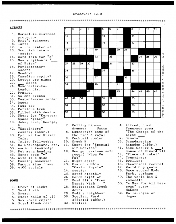 Crossword 12.0